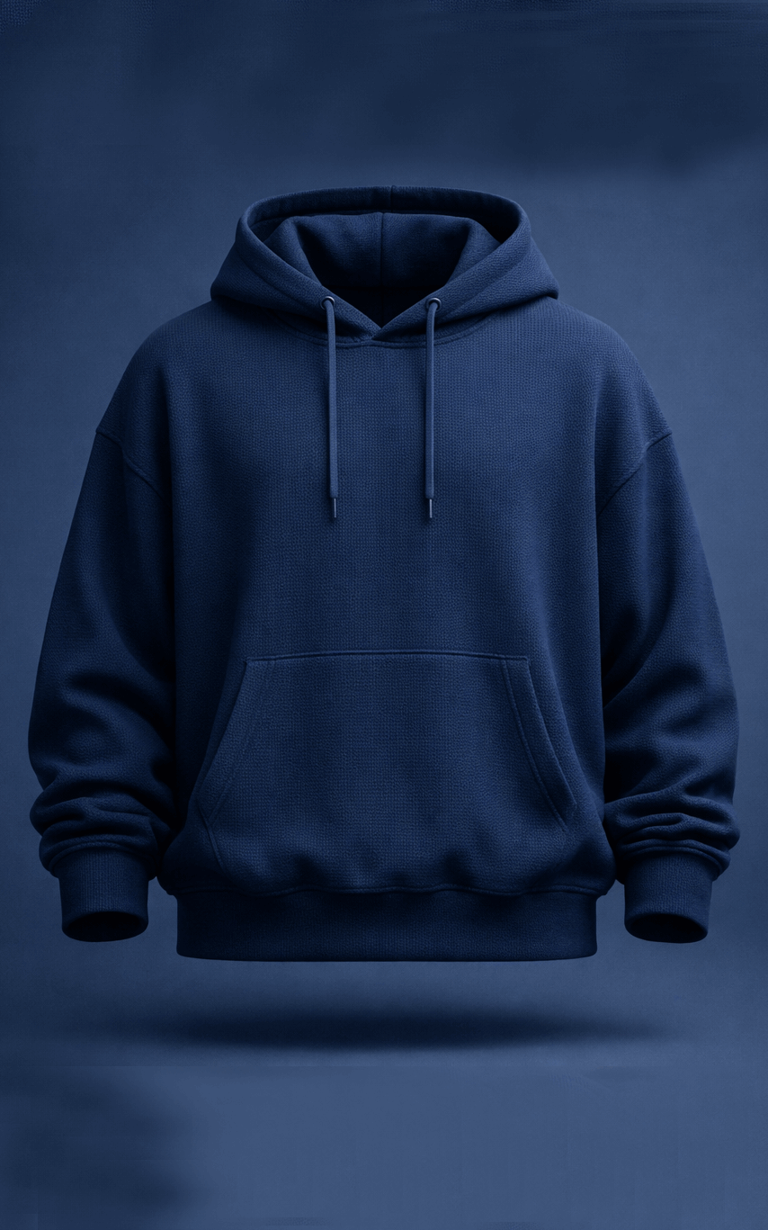 Navy Oversized Hoodie