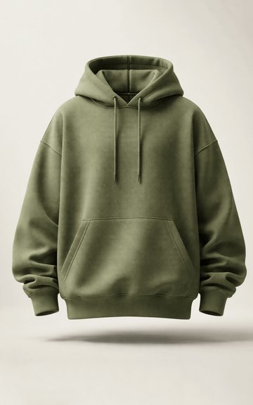 Khaki Oversized Hoodie