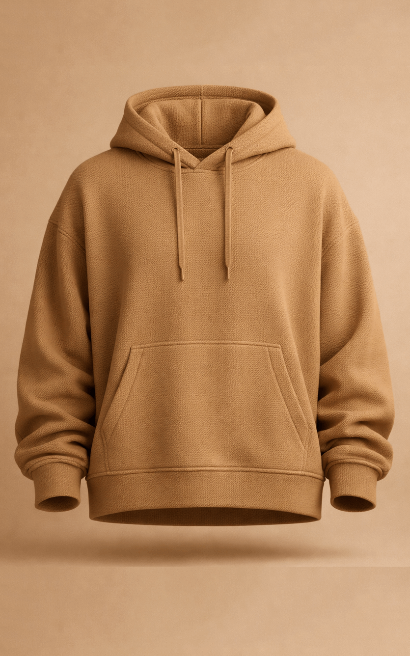 Camel Oversized Hoodie