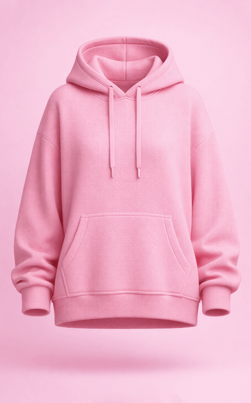 Baby Pink Oversized Hoodie