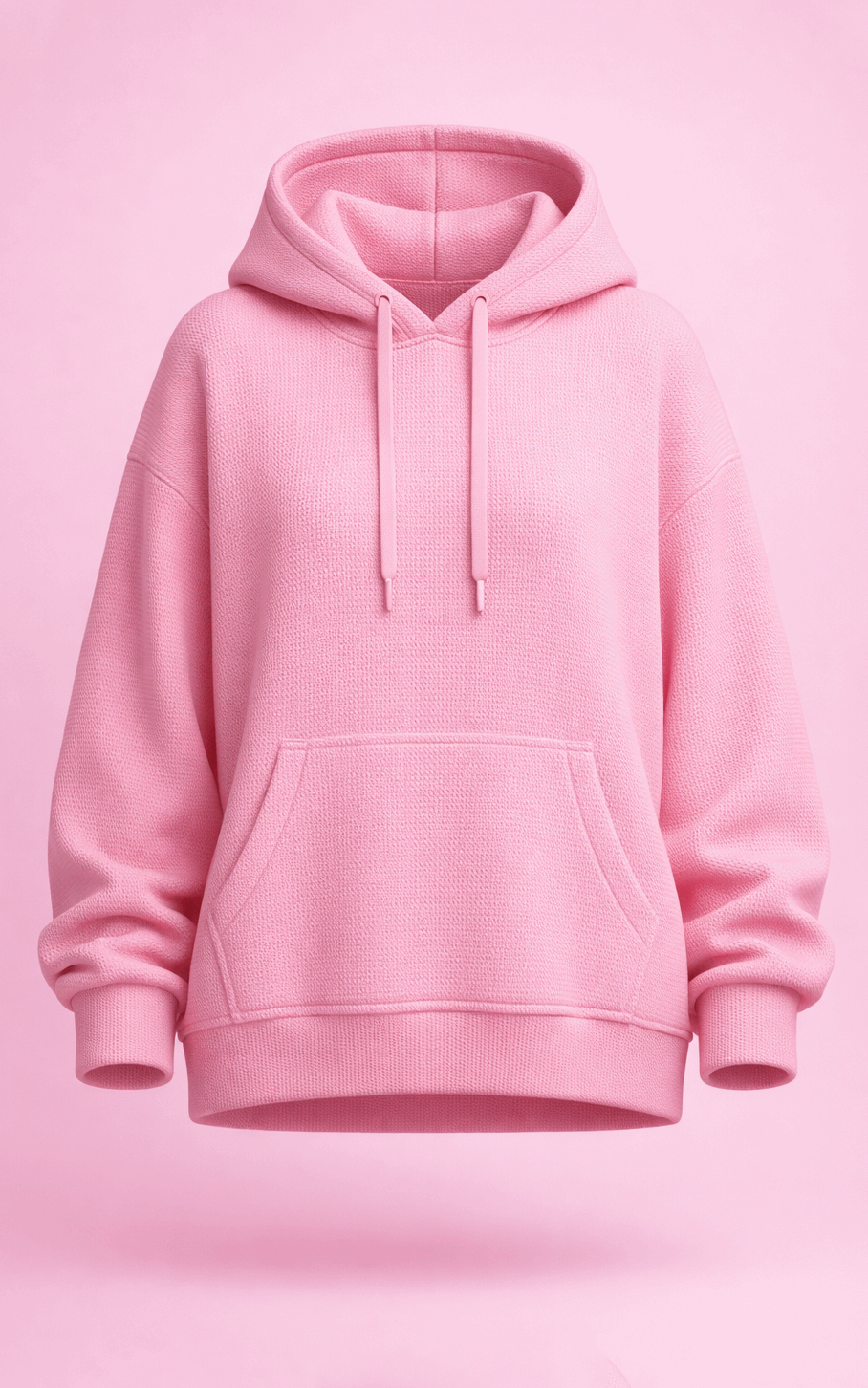Baby Pink Oversized Hoodie