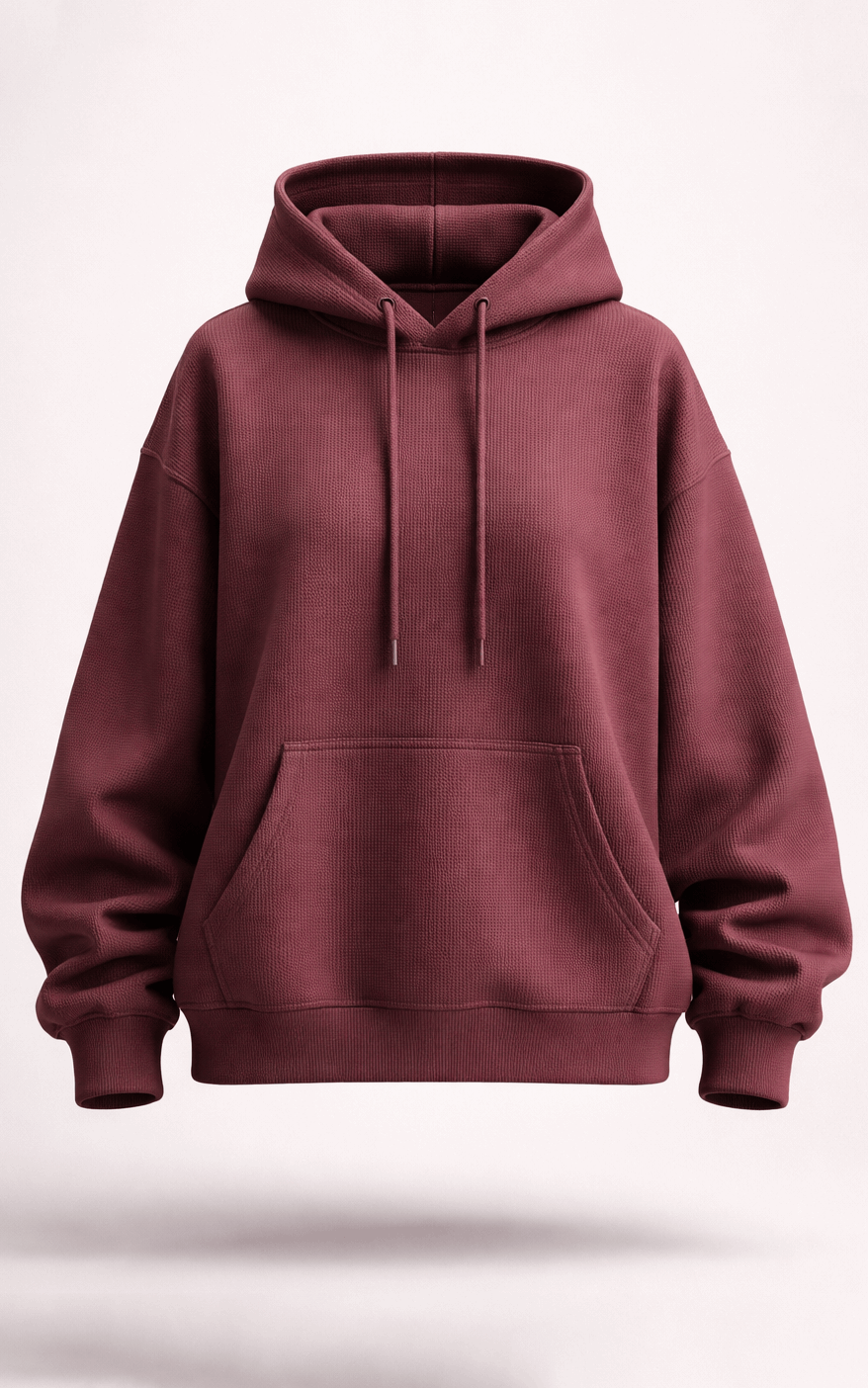 Maroon Oversized  Hoodie