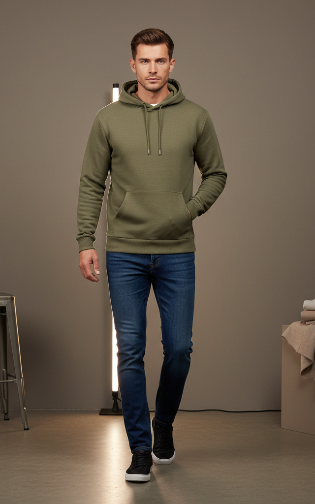 Khaki Hoodie