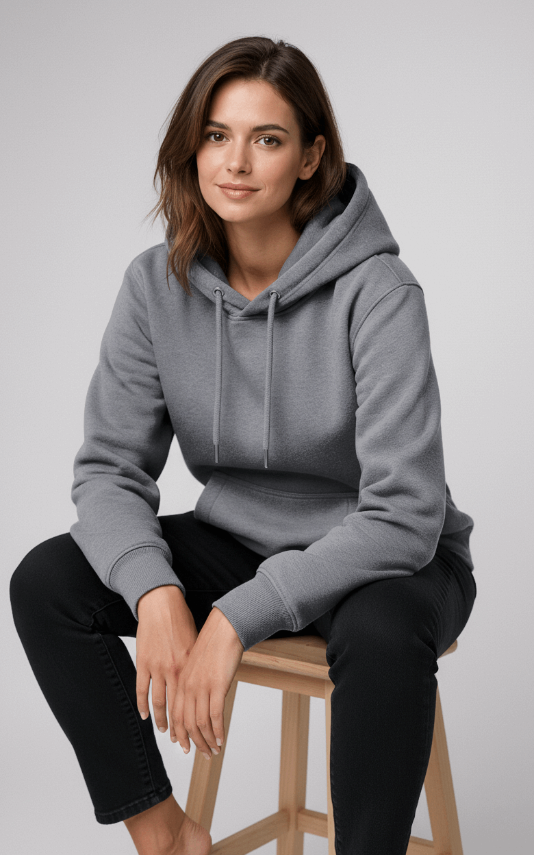 Ash Grey Hoodie