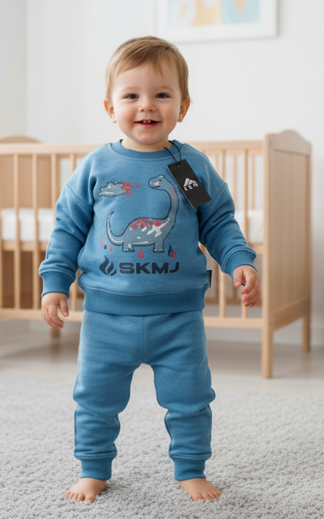 Dragon Sweat Shirt With Jogger For Kid's